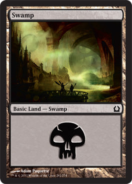 Swamp (262) (Return to Ravnica) Light Play