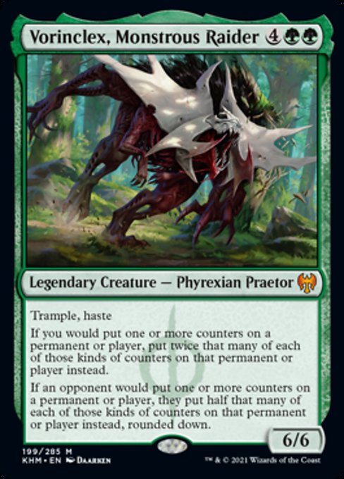 Vorinclex, Monstrous Raider (Kaldheim) Light Play Foil