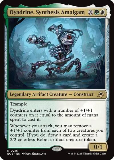 Dyadrine, Synthesis Amalgam (Edge of Eternities) Light Play Foil
