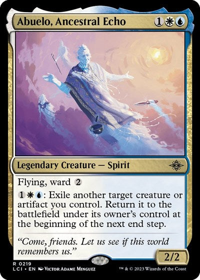 Abuelo, Ancestral Echo (The Lost Caverns of Ixalan) Light Play