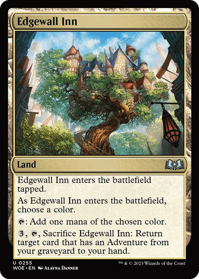 Edgewall Inn (Wilds of Eldraine) Light Play Foil