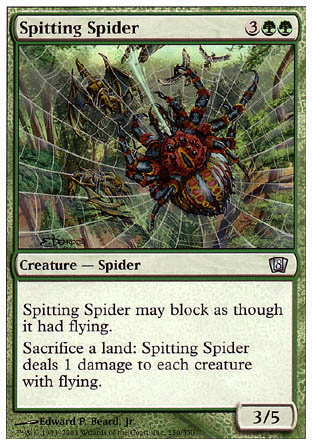 Spitting Spider (8th Edition) Light Play