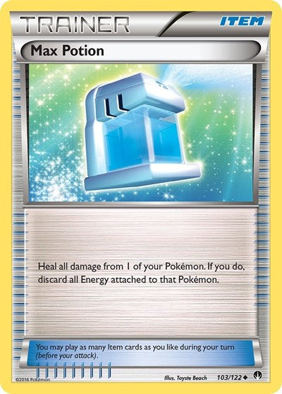 Max Potion (XY - BREAKpoint) Medium Play