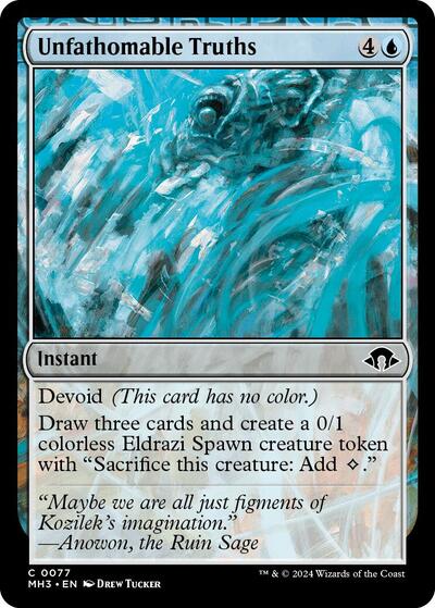 Unfathomable Truths (Modern Horizons 3) Medium Play
