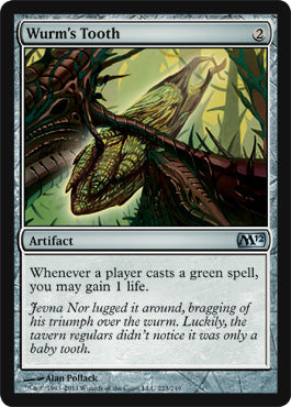 Wurm's Tooth (Magic 2012 Core Set) Light Play