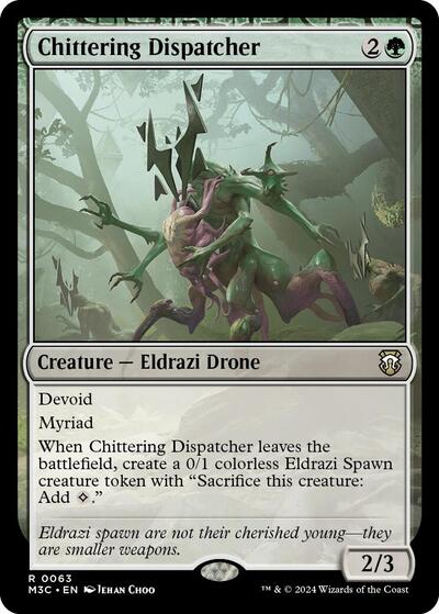 Chittering Dispatcher (Commander: Modern Horizons 3) Light Play