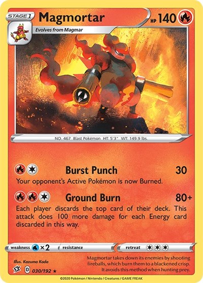 Magmortar (SWSH02: Rebel Clash) Light Play