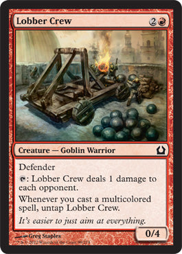 Lobber Crew (Return to Ravnica) Light Play
