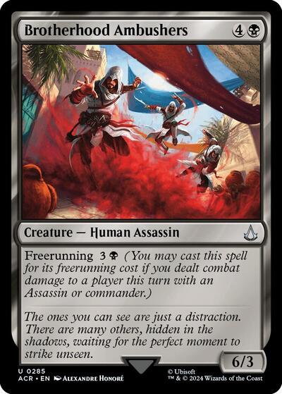 Brotherhood Ambushers (Universes Beyond: Assassin's Creed) Light Play