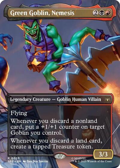 Green Goblin, Nemesis (Borderless) (Marvel's Spider-Man: Eternal-Legal) Light Play