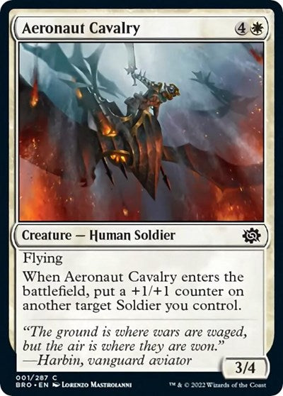 Aeronaut Cavalry (The Brothers' War) Light Play
