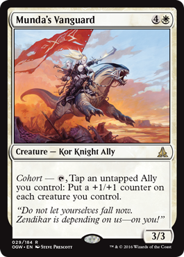 Munda's Vanguard (Oath of the Gatewatch) Light Play