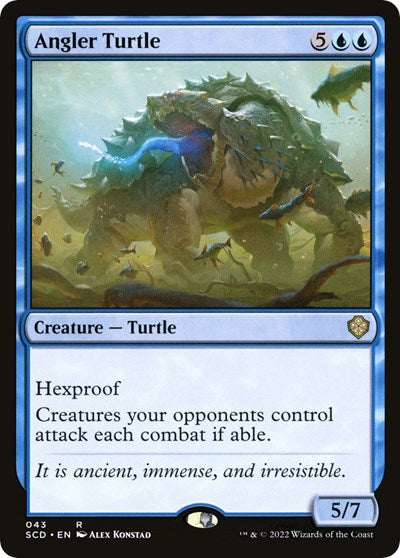 Angler Turtle (Commander 2022 Starter Decks) Light Play