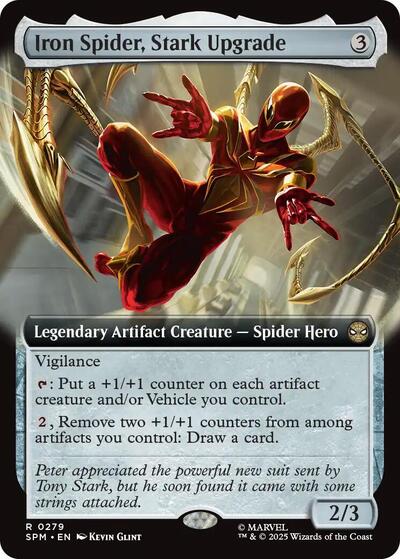 Iron Spider, Stark Upgrade (Extended Art) (Marvel's Spider-Man) Light Play