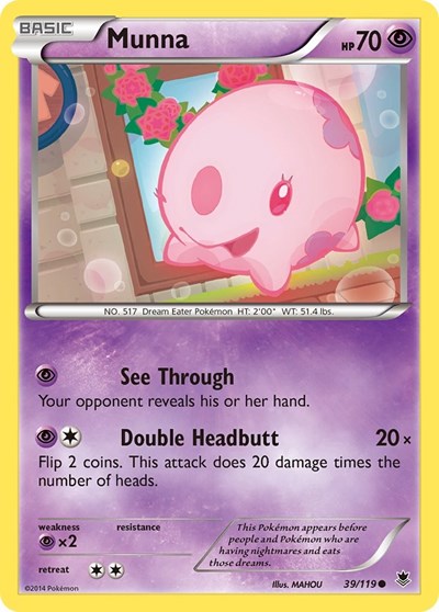 Munna (XY - Phantom Forces) Light Play