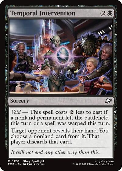 Temporal Intervention (Edge of Eternities) Light Play
