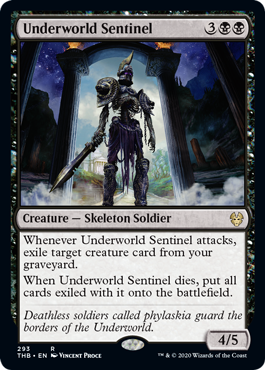 Underworld Sentinel (Theros Beyond Death) Light Play