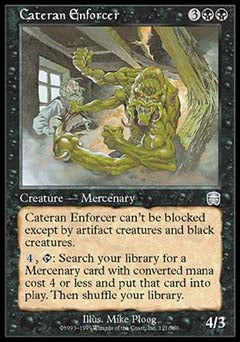 Cateran Enforcer (Mercadian Masques) Light Play