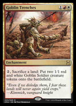 Goblin Trenches (Eternal Masters) Light Play