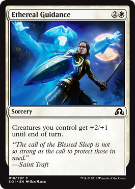 Ethereal Guidance (Shadows Over Innistrad) Light Play