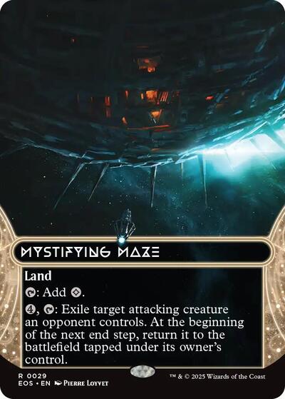 Mystifying Maze (0029) (Borderless) (Stellar Sights) Light Play