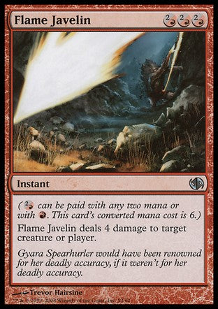 Flame Javelin (Duel Decks: Jace vs Chandra) Light Play