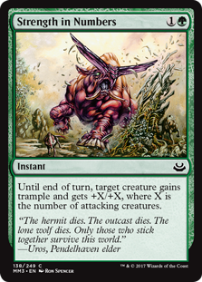 Strength in Numbers (Modern Masters 2017) Light Play