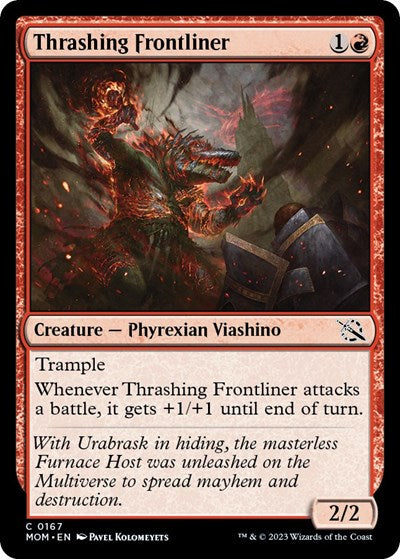 Thrashing Frontliner (March of the Machine) Light Play