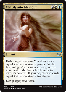 Vanish into Memory (Modern Masters 2017) Light Play