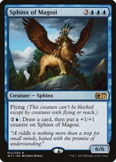 Sphinx of Magosi (Welcome Deck 2017) Light Play