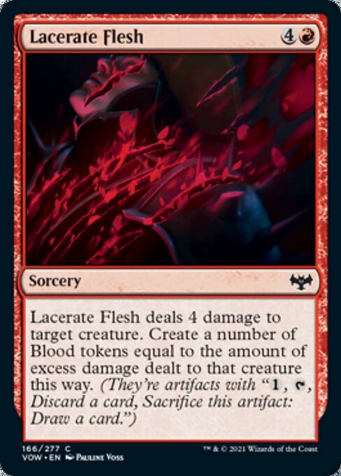 Lacerate Flesh (Innistrad: Crimson Vow) Light Play