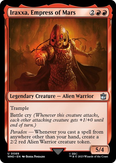Iraxxa, Empress of Mars (Universes Beyond: Doctor Who) Light Play