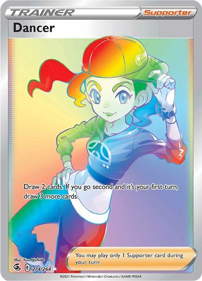 Dancer (Secret) (SWSH08: Fusion Strike) Light Play Holofoil