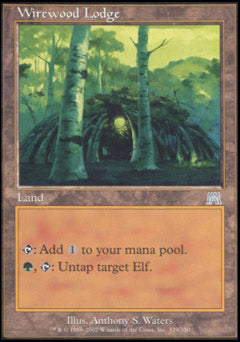 Wirewood Lodge (Onslaught) Near Mint Foil