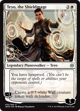 Teyo, the Shieldmage (War of the Spark) Light Play