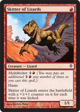 Skitter of Lizards (Worldwake) Medium Play