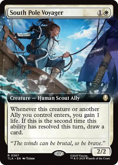South Pole Voyager (Extended Art) (Avatar: The Last Airbender) Light Play Foil
