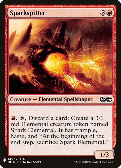 Sparkspitter (Mystery Booster) Light Play