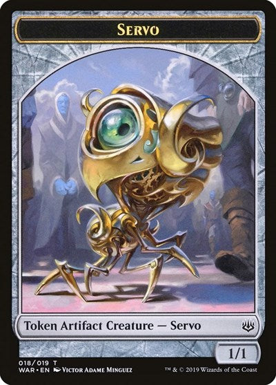 Servo Token (War of the Spark) Light Play
