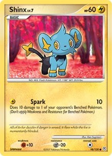 Shinx (Diamond and Pearl) Medium Play