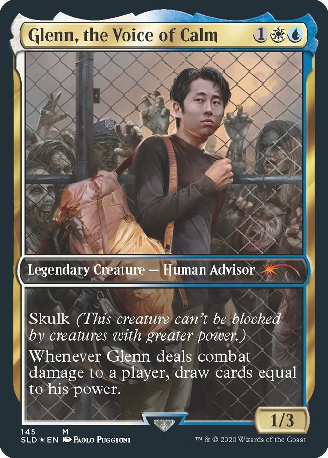 Glenn the Voice of Calm (Secret Lair) Near Mint Foil