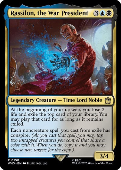 Rassilon, the War President (Universes Beyond: Doctor Who) Light Play