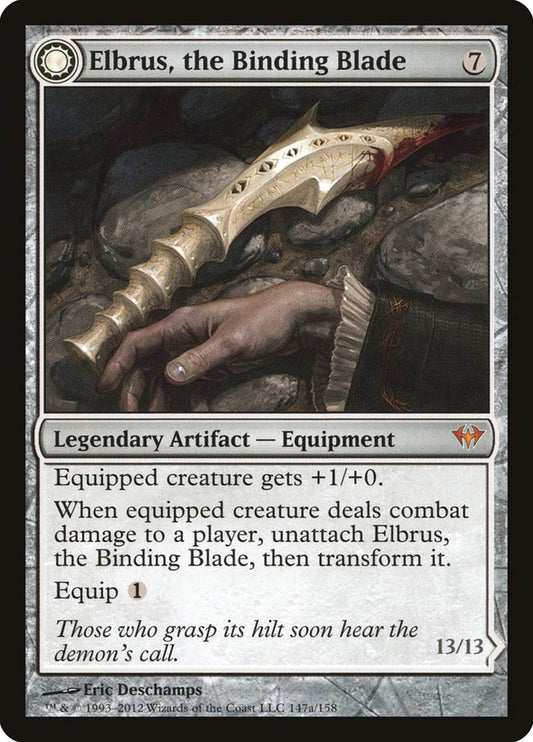 Elbrus, the Binding Blade (Withengar Unbound) (Dark Ascension) Heavy Play
