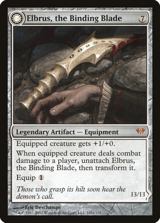 Elbrus, the Binding Blade (Withengar Unbound) (Dark Ascension) Light Play