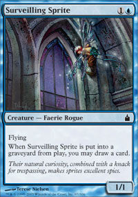 Surveilling Sprite (Ravnica) Light Play