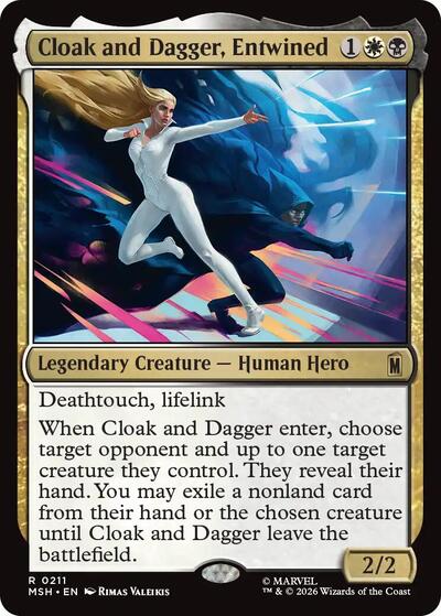 Cloak and Dagger, Entwined (Marvel Super Heroes) Light Play