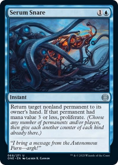 Serum Snare (Phyrexia: All Will Be One) Light Play