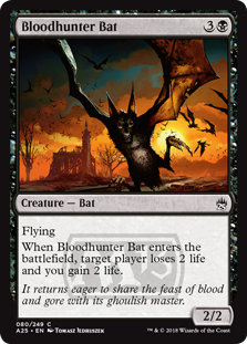Bloodhunter Bat (Masters 25) Light Play
