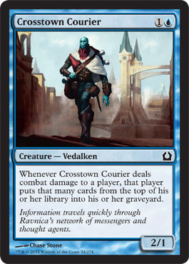Crosstown Courier (Return to Ravnica) Light Play