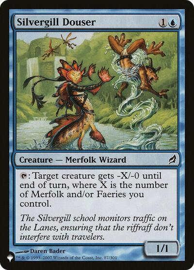 Silvergill Douser (The List) Light Play